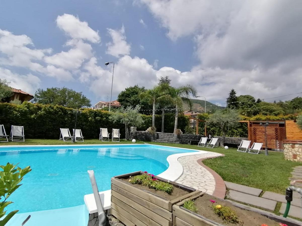 Etna Winery Apartment ซัฟเฟรานา เอตเนอา ภายนอก รูปภาพ